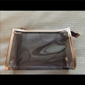 Make up bag - rose gold trim